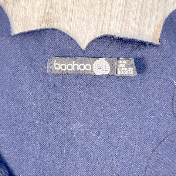 Boohoo scallop trimmed body suit - Picture 2 of 3